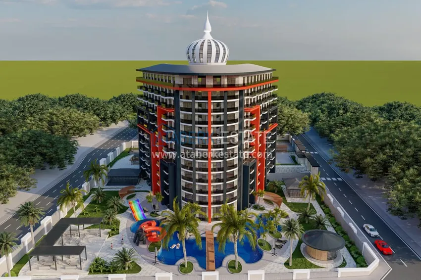 Новый проект шикарного жилого комплекса в Газипаше район Пазарджи 5 