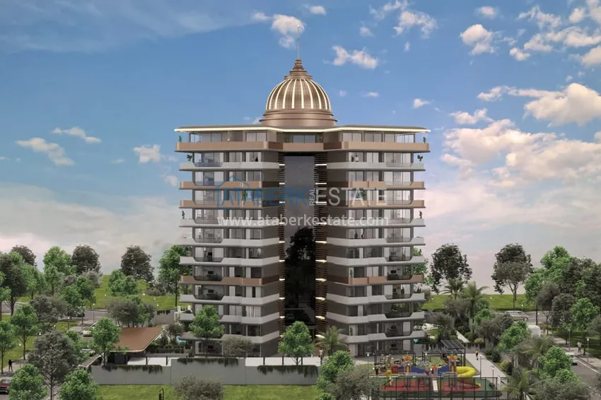 Новый проект на этапе строительства. Квартиры в Газипаше от застройщика 3 