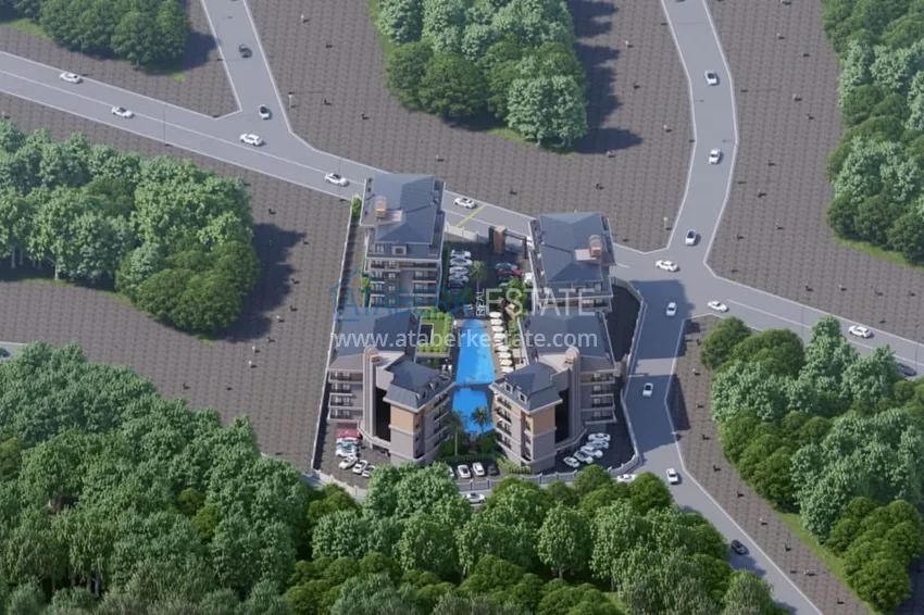 🔥Наш проект! Недорогая инвестиционная недвижимость без посредников на этапе строительства в районе Оба, Алания 6