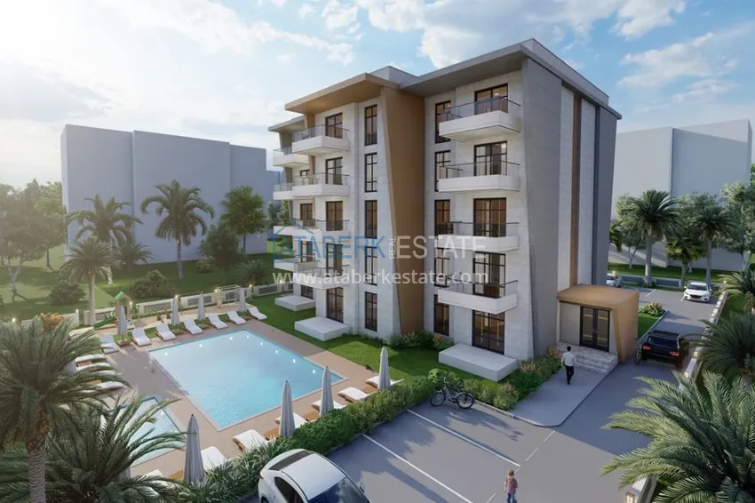 Инвестиционно-привлекательный проект на этапе карандаша в Анталии район Алтынташ 4 