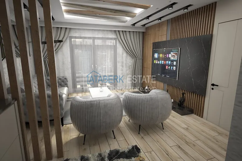 Приобрести Инвестиционно-привлекательный проект на этапе карандаша в Анталии район Алтынташ 4 