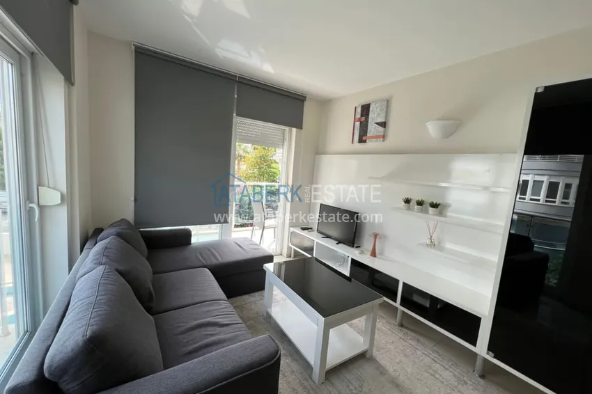 Приобрести Квартира 1+1 меблированная всего в 200 метрах от берега моря, район Оба – Алания 5 