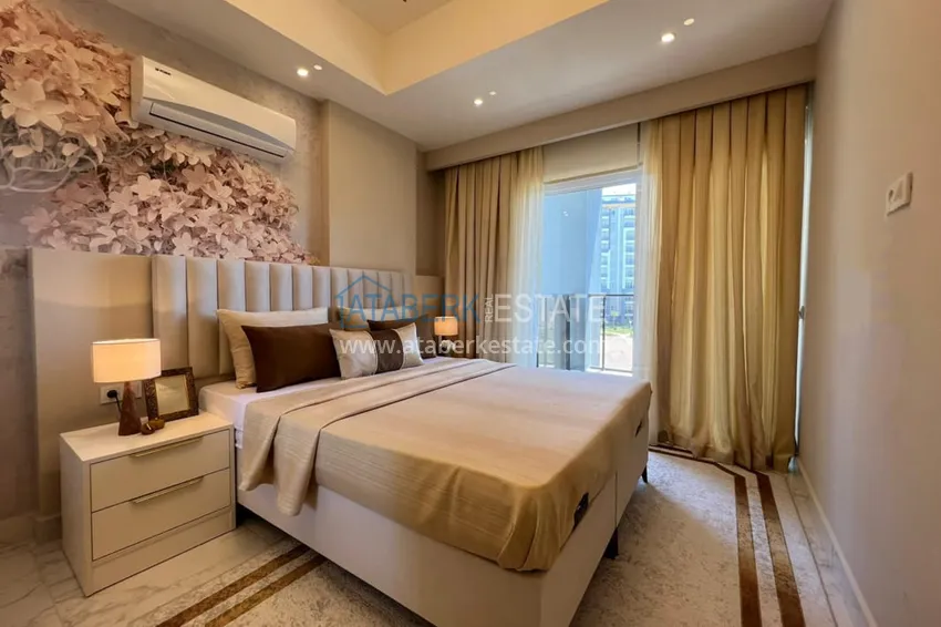 Приобрести Квартира в Авсалларе с новой мебелью в комплексе с отельной инфраструктурой 5 