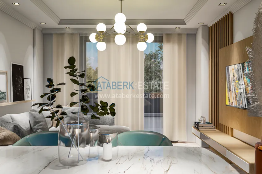 Приобрести Современный жилой комплексе в Газипаше - квартиры от застройщика в Алании 6 