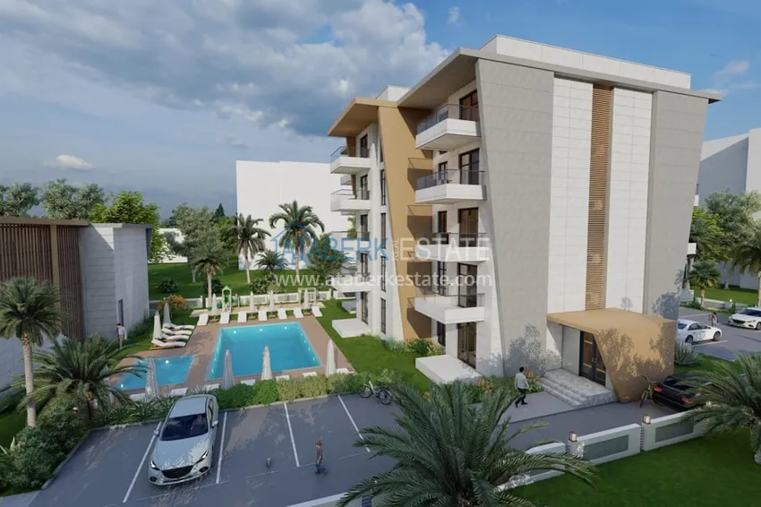 Инвестиционно-привлекательный проект на этапе карандаша в Анталии район Алтынташ 5 