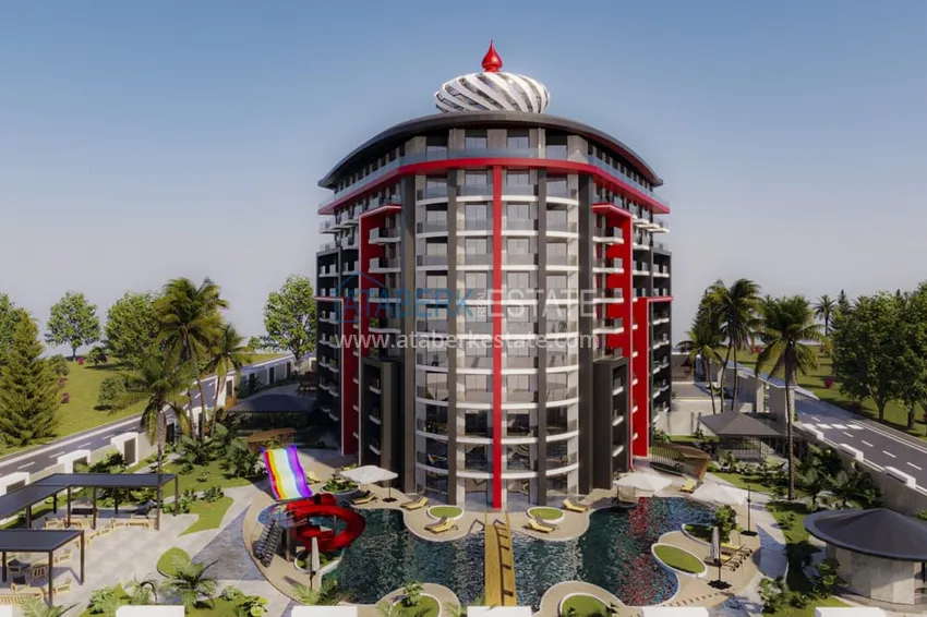 Новый проект шикарного жилого комплекса в Газипаше район Пазарджи 6 