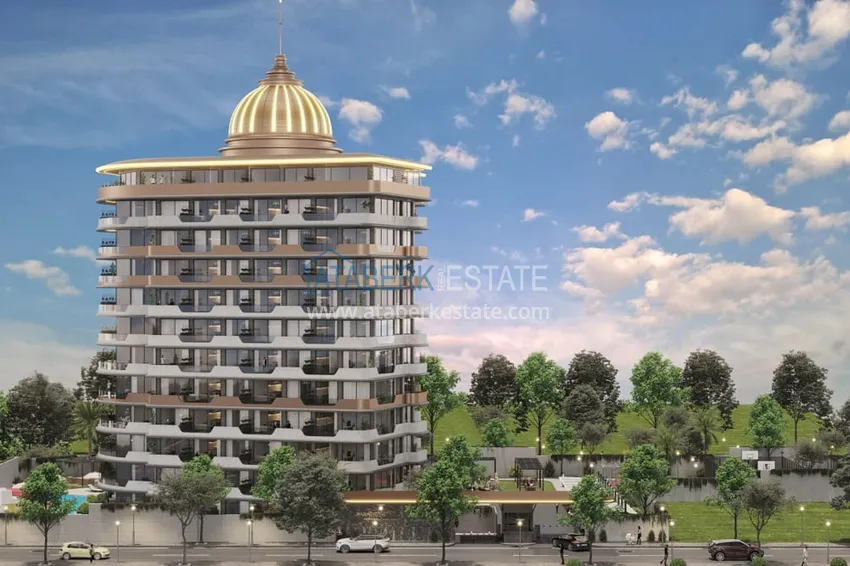 Новый проект на этапе строительства. Квартиры в Газипаше от застройщика 4 