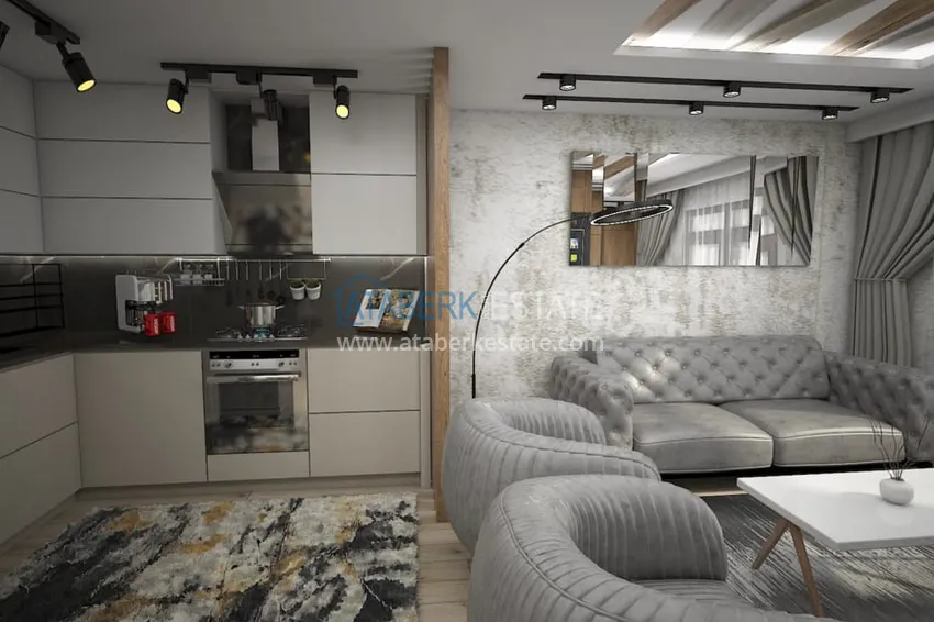 Приобрести Инвестиционно-привлекательный проект на этапе карандаша в Анталии район Алтынташ 5 