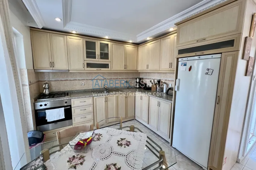 Приобрести Квартира-дуплекс 2+1 с мебелью в Алании район Оба, в 250 метрах от моря 5 