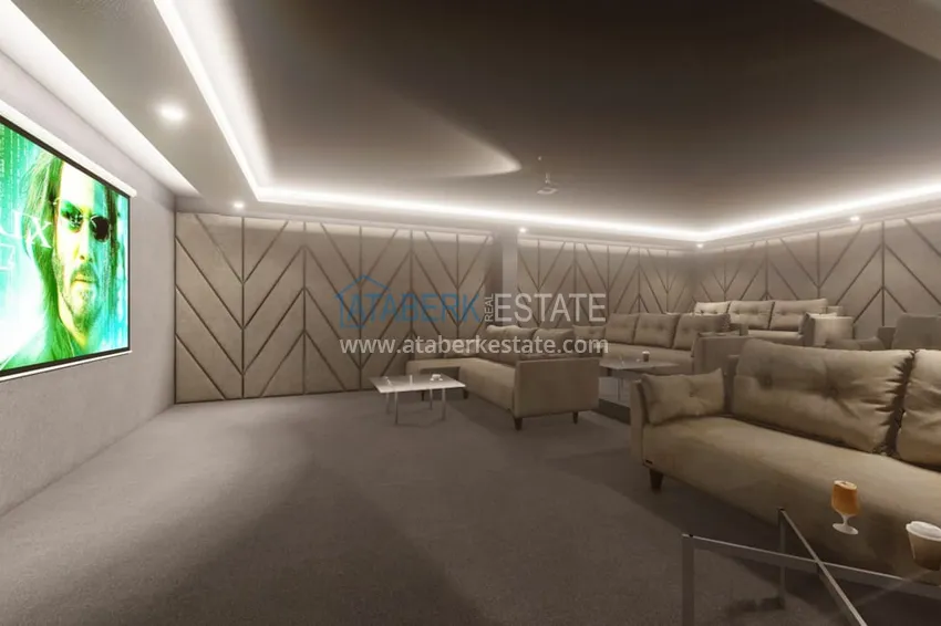 Новый проект шикарного жилого комплекса в Газипаше район Пазарджи 29 