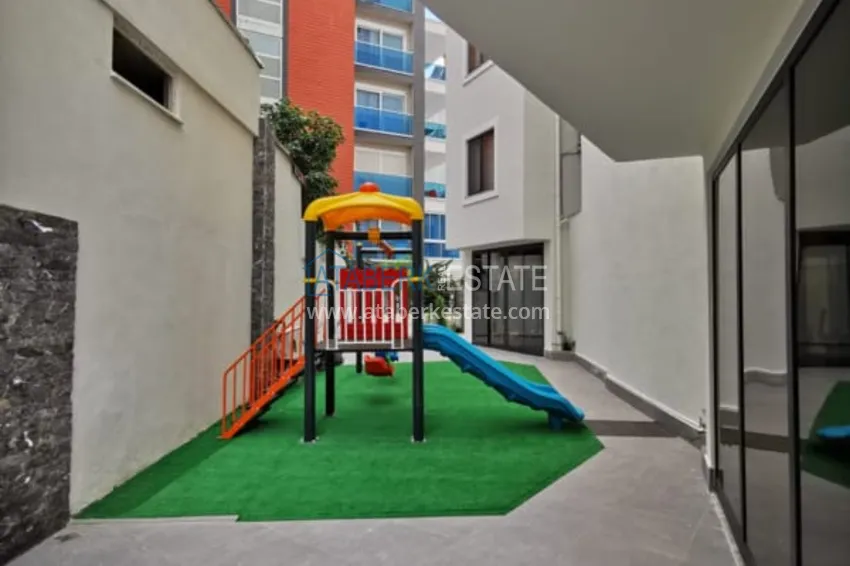 Квартира 1+1 меблированная в комплексе с инфраструктурой, район Тосмур – Алания 6 