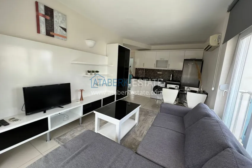 Приобрести Квартира 1+1 меблированная всего в 200 метрах от берега моря, район Оба – Алания 6 