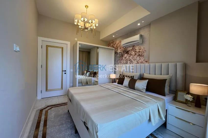 Приобрести Квартира в Авсалларе с новой мебелью в комплексе с отельной инфраструктурой 6 