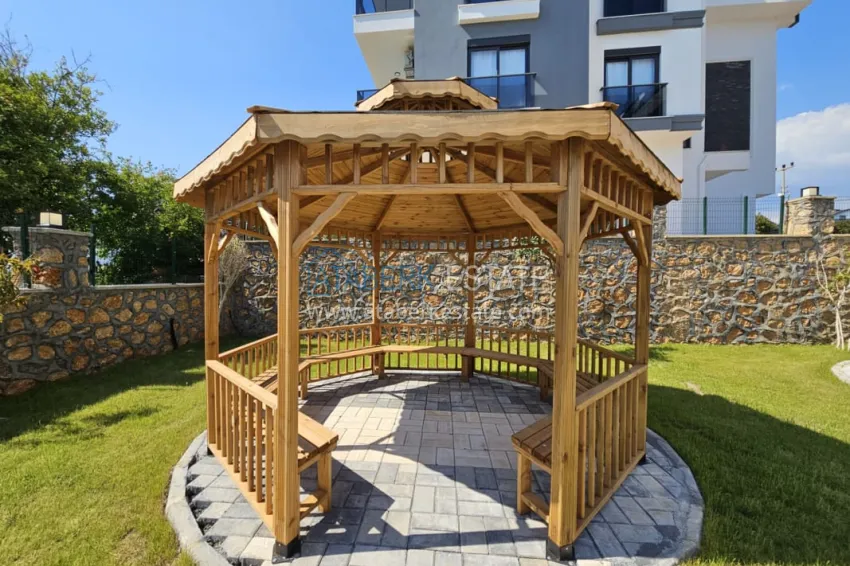 Квартира 2+1 с чистовой отделкой и видом на море, район Оба – Алания 6 