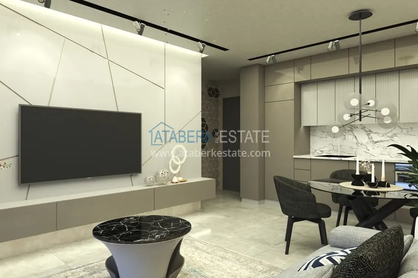 Приобрести Новый строящейся проект резиденции комфорт-класса в районе Оба, Алания 1 