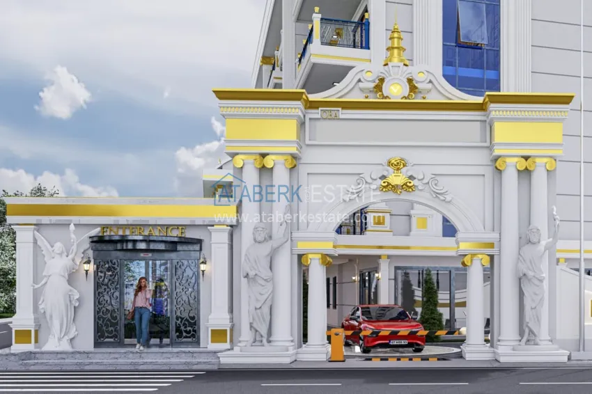 Старт продаж! Новый проект элитного жилого комплекса на этапе котлована в районе Оба 7 