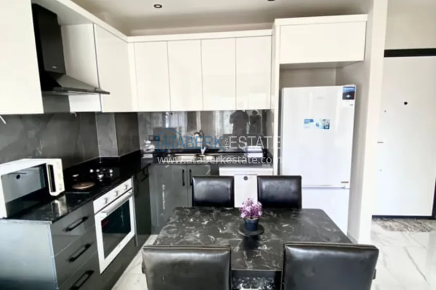 Приобрести Квартира 1+1 меблированная в комплексе с инфраструктурой, район Оба, Алания 10 