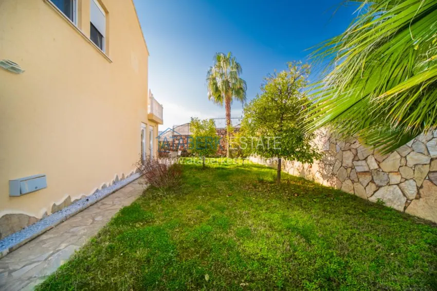 Недвижимость для ВНЖ! Вилла с мебелью в жилом комплексе - Алания, район Конаклы  12 