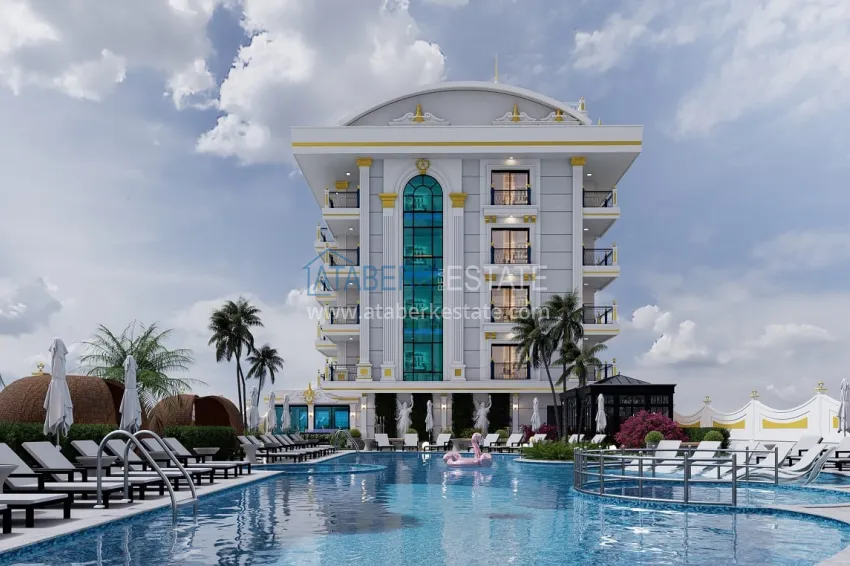 Старт продаж! Новый проект элитного жилого комплекса на этапе котлована в районе Оба 9 