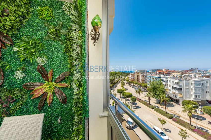 Приобрести Квартира 2+1 с мебелью и видом на море в комфортабельном жилом комплексе, район Авсаллар – Алания 9