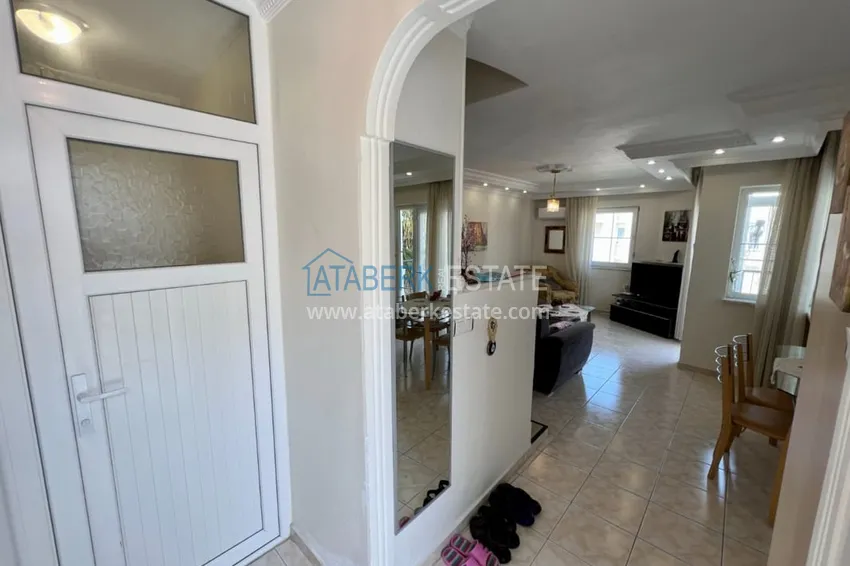 Приобрести Квартира-дуплекс 2+1 с мебелью в Алании район Оба, в 250 метрах от моря 9 