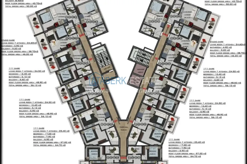 Купить дешево Ультрасовременный проект уникального оздоровительного комплекса в Махмутларе, Алания 5 