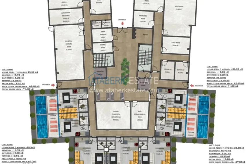 Купить дешево Ультрасовременный проект уникального оздоровительного комплекса в Махмутларе, Алания 7 