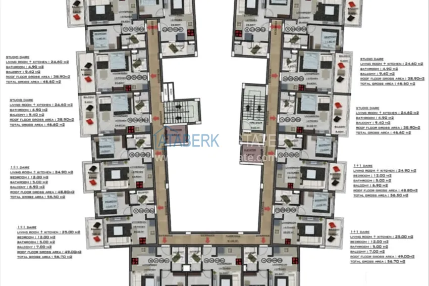 Купить дешево Ультрасовременный проект уникального оздоровительного комплекса в Махмутларе, Алания 10 