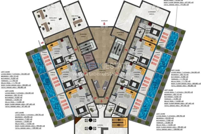 Купить дешево Ультрасовременный проект уникального оздоровительного комплекса в Махмутларе, Алания 12 