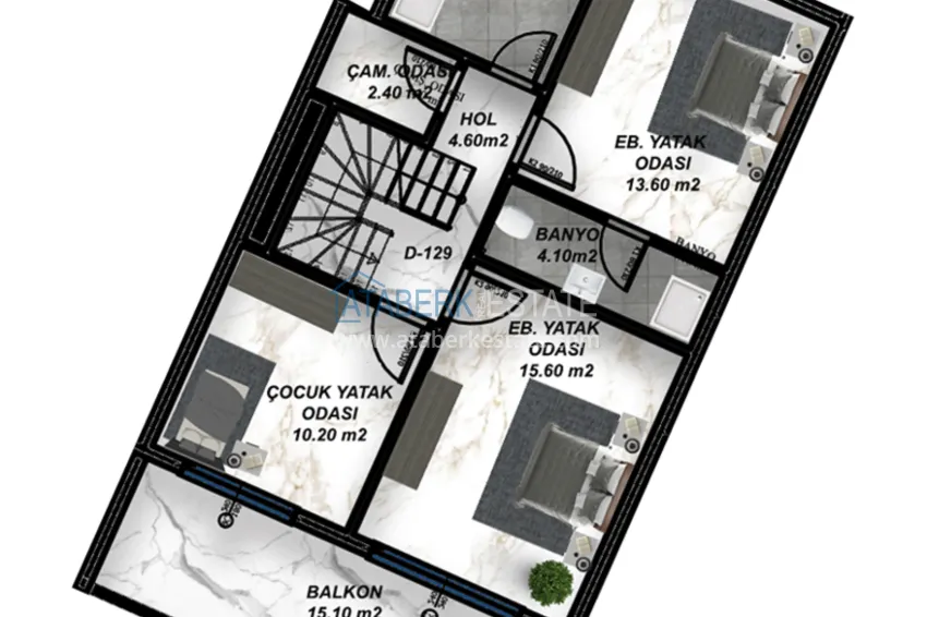 Купить дешево Новый проект шикарного жилого комплекса в Газипаше район Пазарджи 14 