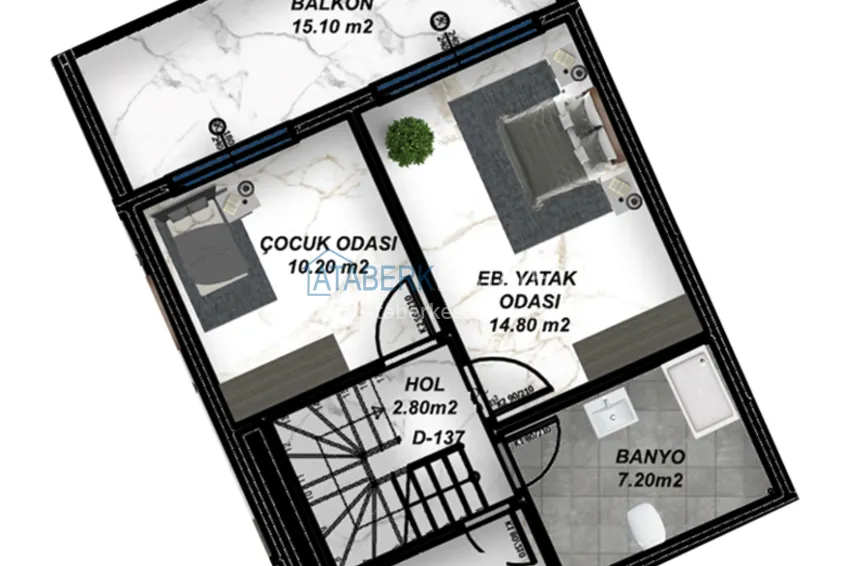 Купить дешево Новый проект шикарного жилого комплекса в Газипаше район Пазарджи 21 