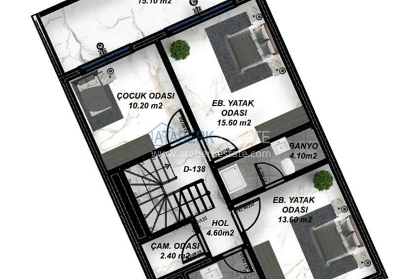Купить дешево Новый проект шикарного жилого комплекса в Газипаше район Пазарджи 23 