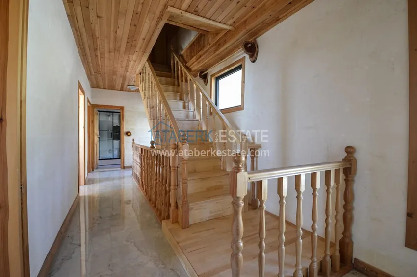 Приобрести Современная частная двухэтажная вилла с новой мебелью и роскошным панорамным видом в Газипаше  5 