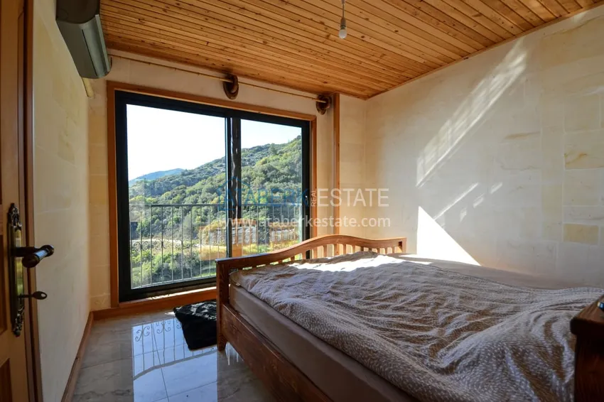 Приобрести Современная частная двухэтажная вилла с новой мебелью и роскошным панорамным видом в Газипаше  6 