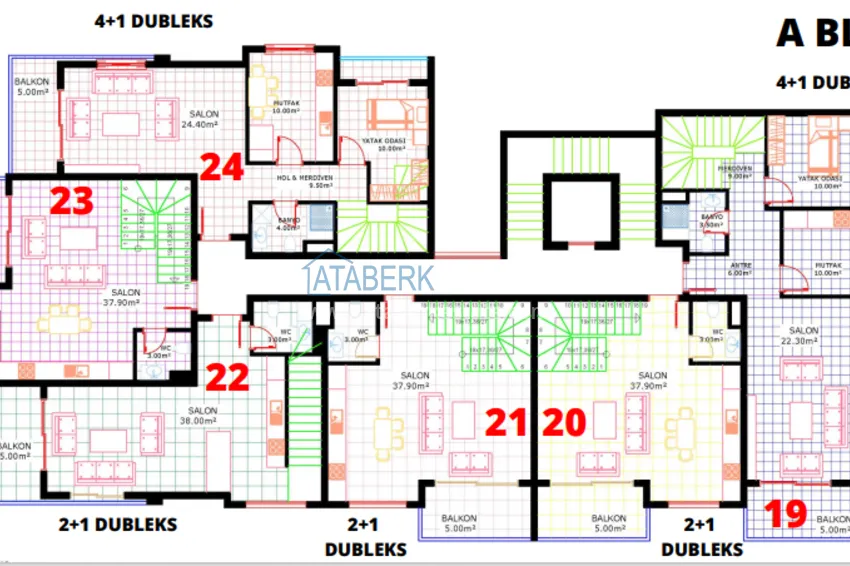 Купить дешево 🔥Наш проект! Недорогая инвестиционная недвижимость без посредников на этапе строительства в районе Оба, Алания 3