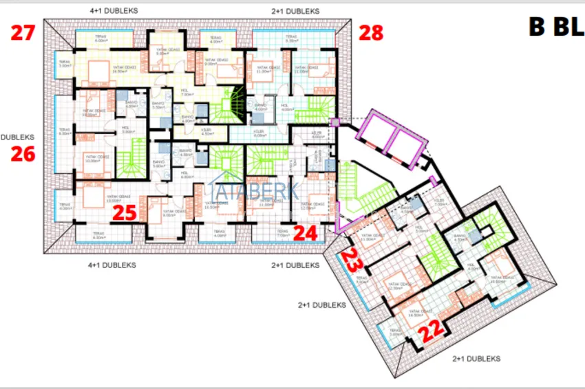 Купить дешево 🔥Наш проект! Недорогая инвестиционная недвижимость без посредников на этапе строительства в районе Оба, Алания 8