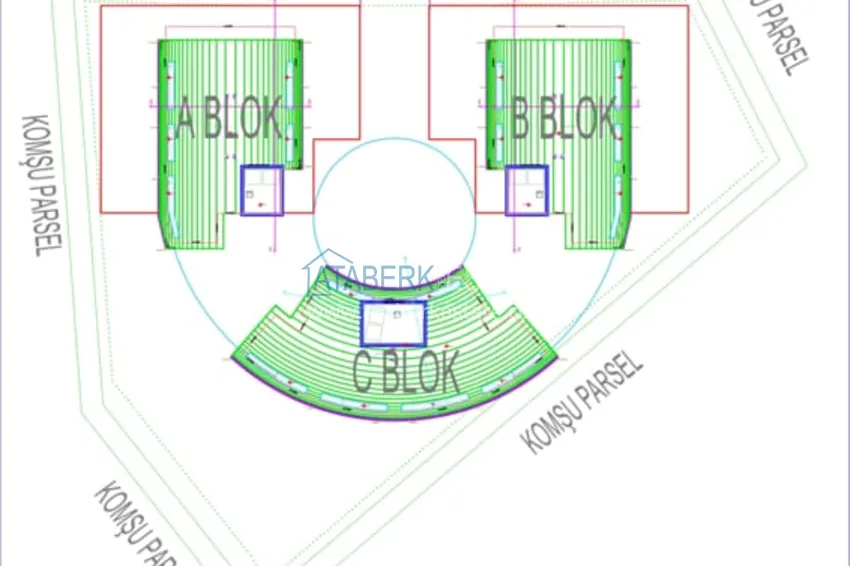 Купить дешево Новый проект  бизнес-центра на этапе строительства в Алании, район Оба  11 