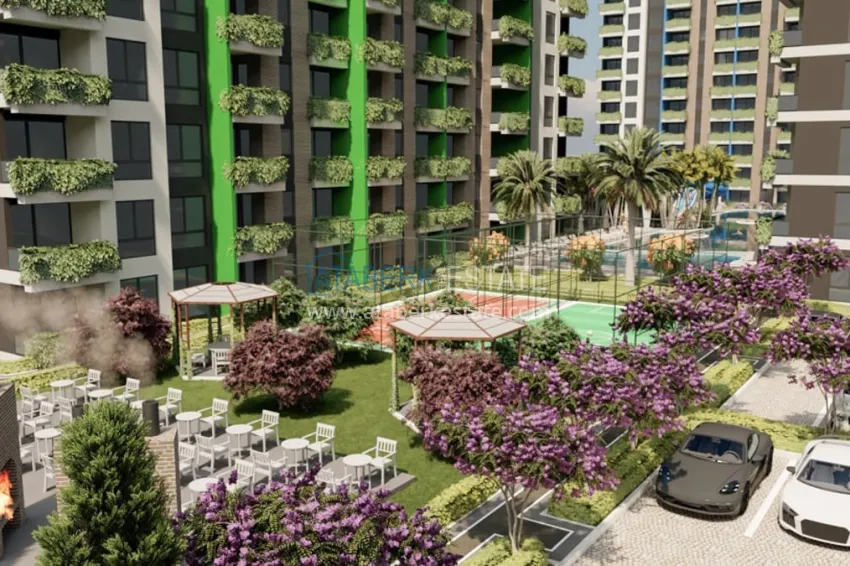 Старт продаж! Новый проект жилого комплекса на этапе котлована в районе Каргыпынары-Мерсин 12 