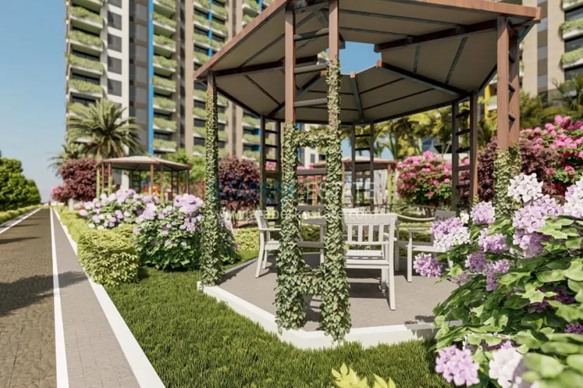 Старт продаж! Новый проект жилого комплекса на этапе котлована в районе Каргыпынары-Мерсин 14 