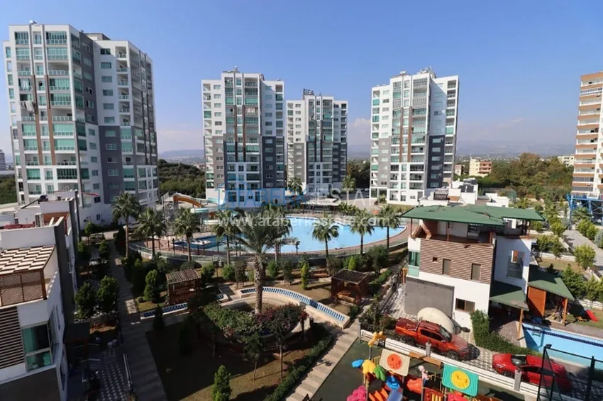 Квартира 2+1 в жилом комплексе с инфраструктурой комфорт-класса в 100 метрах от Средиземного моря в районе Томюк-Мерсин 6 