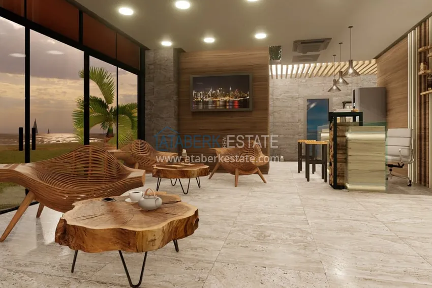 Новый проект на этапе строительства. Квартиры в Газипаше от застройщика 15 