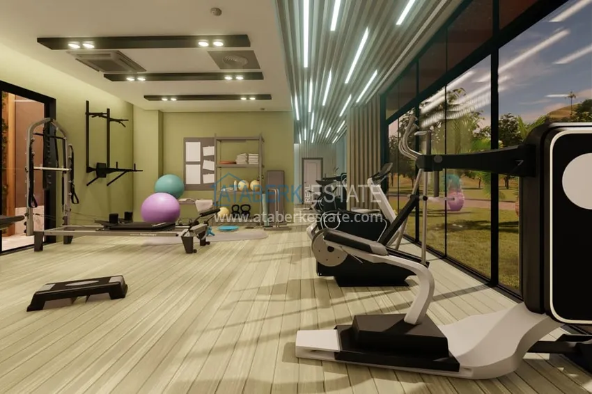 Новый проект на этапе строительства. Квартиры в Газипаше от застройщика 22 