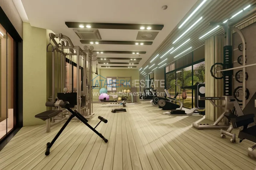 Новый проект на этапе строительства. Квартиры в Газипаше от застройщика 23 