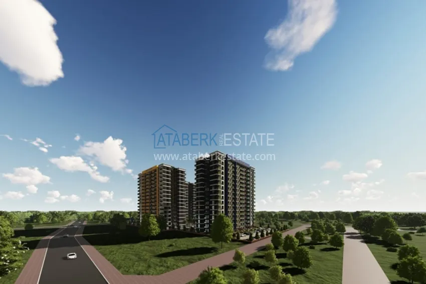 Старт продаж! Новый проект жилого комплекса на этапе котлована в районе Каргыпынары-Мерсин 4 