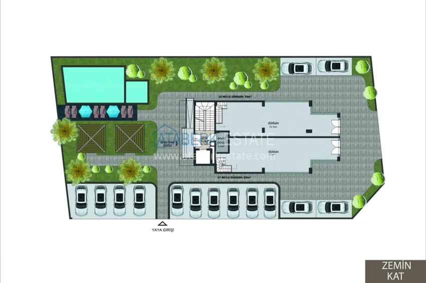 Купить дешево Новый строящейся проект резиденции комфорт-класса в районе Оба, Алания 5 