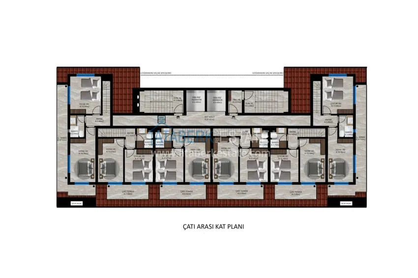 Купить дешево Квартиры офф-плана в сегменте комфорт в Демирташ, Алания 9