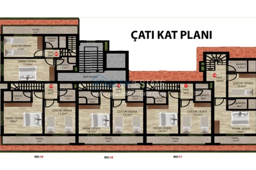 Купить дешево Проект офф-плана! Старт продаж! Элегантный бутик-комплекс в Алании, район верхняя Оба 3 