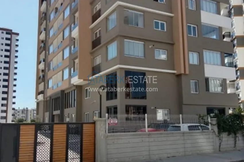 Квартира 2+1 меблированная в 500 метрах от моря в районе Тедже-Мерсин 2 