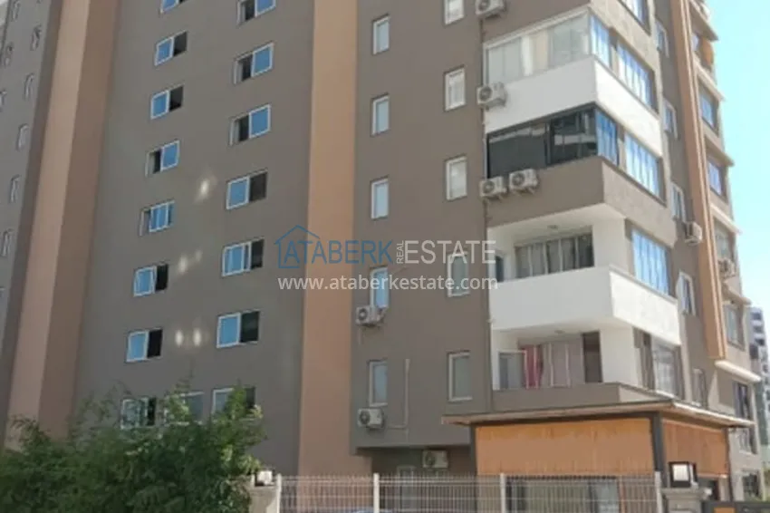 Квартира 2+1 меблированная в 500 метрах от моря в районе Тедже-Мерсин 5 