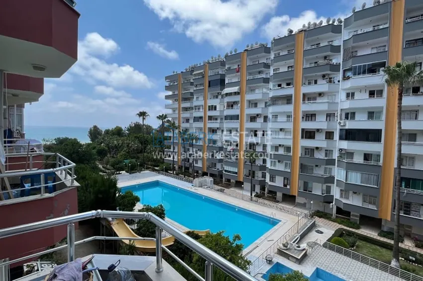 Квартира 2+1 с видом на море и отдельной кухней в районе Мезитли-Мерсин 4 